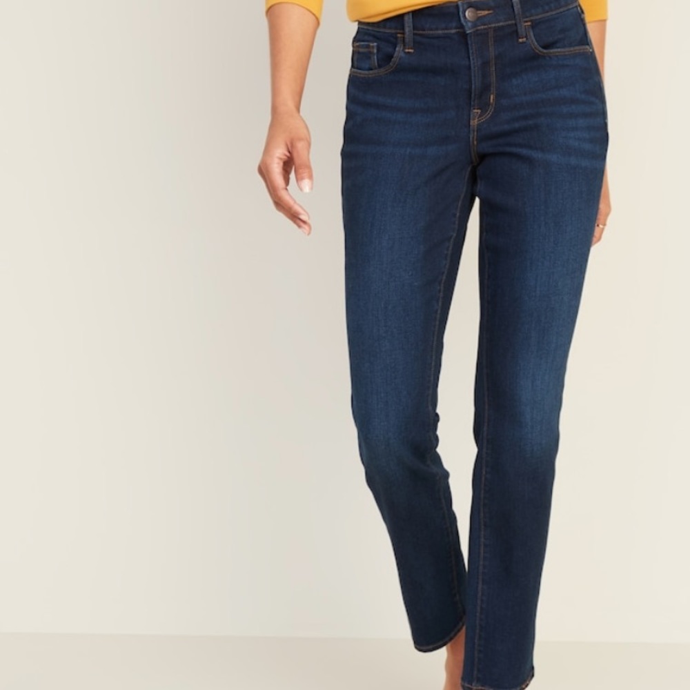 Quality material straight leg “the flirt” jeans